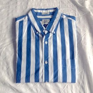 J.Crew Men’s slim striped shirt